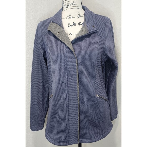 Exofficio Jackets & Blazers - ExOfficio Women's Thermique Jacket Full Zip Snap Fleece Pockets Size Large 12/14